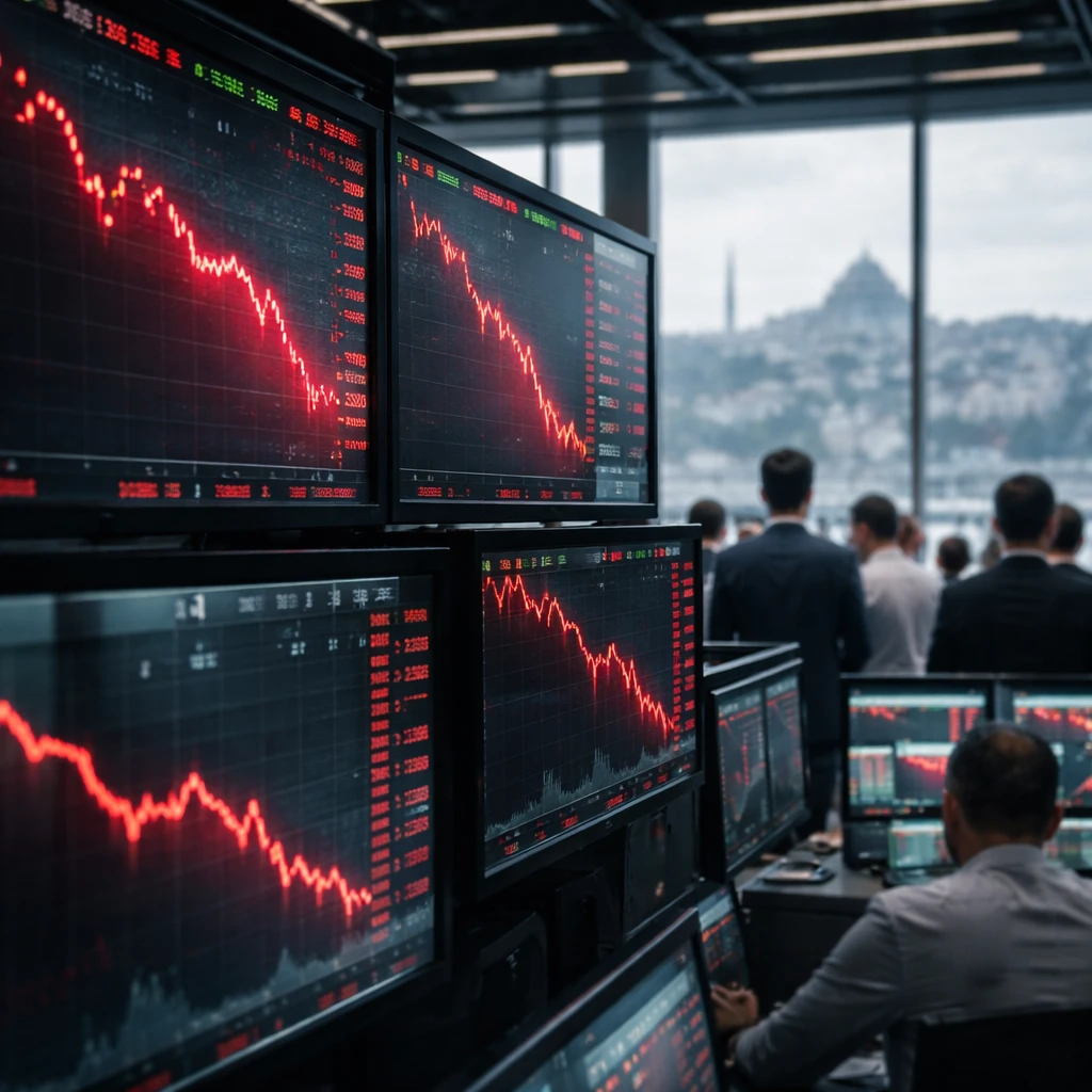 Istanbul Stocks Retreat; BIST 100 Falls 6.05% to One-Month Low