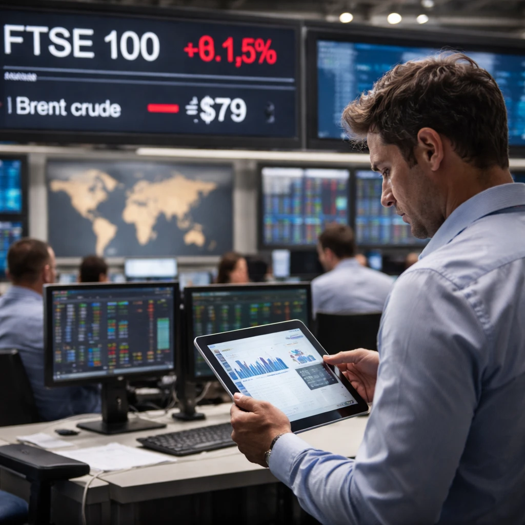 UK Stocks Slip After Firm Services Inflation Keeps BOE on Edge