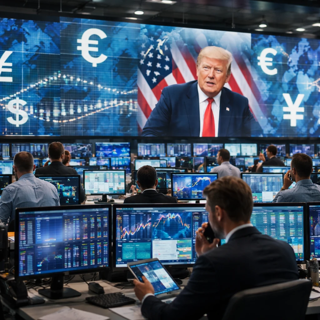 Dollar Edges Lower Amidst Trump's Greenland Remarks Ahead of Davos Address