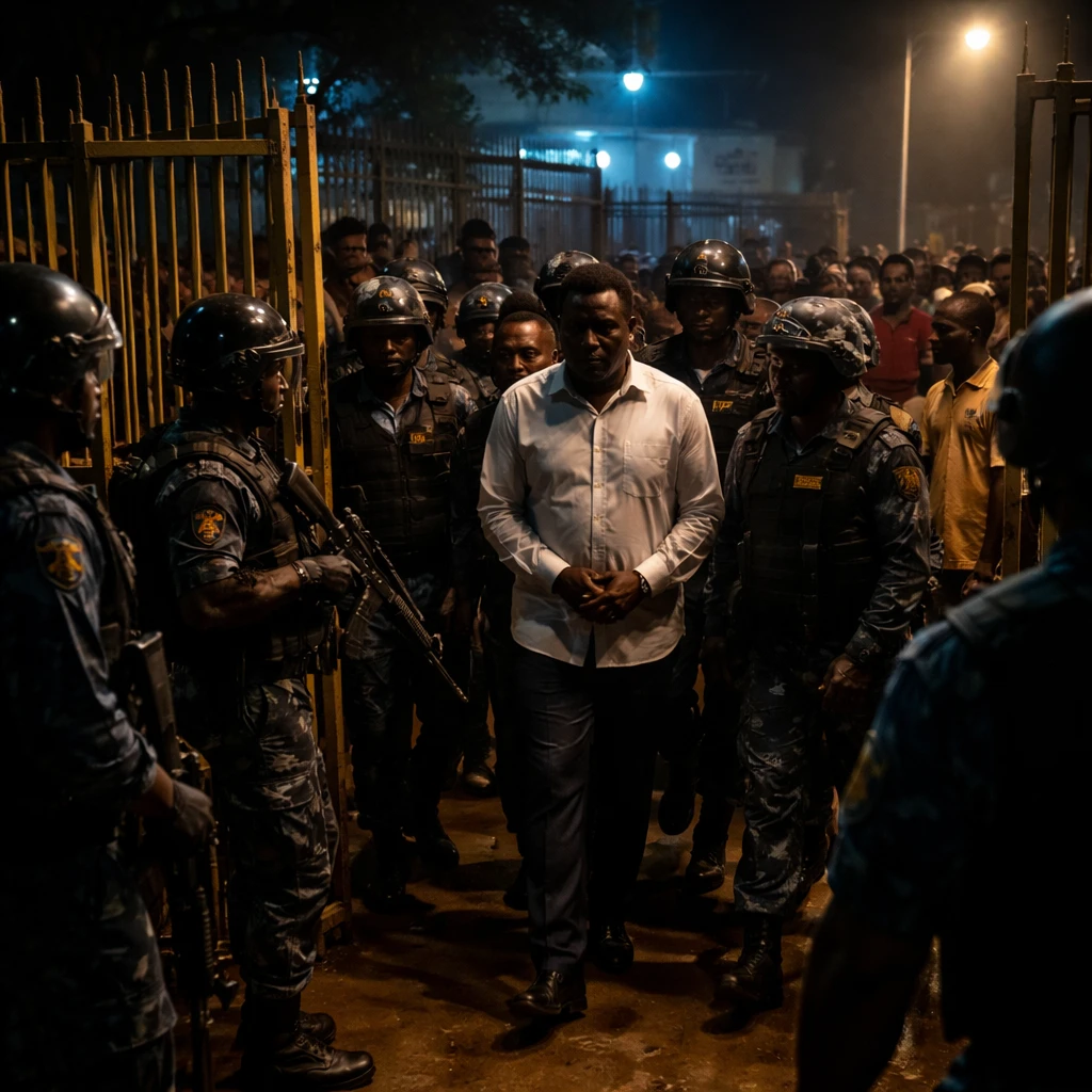 Ugandan Authorities Detain Opposition Leader Amid Post-Election Violence