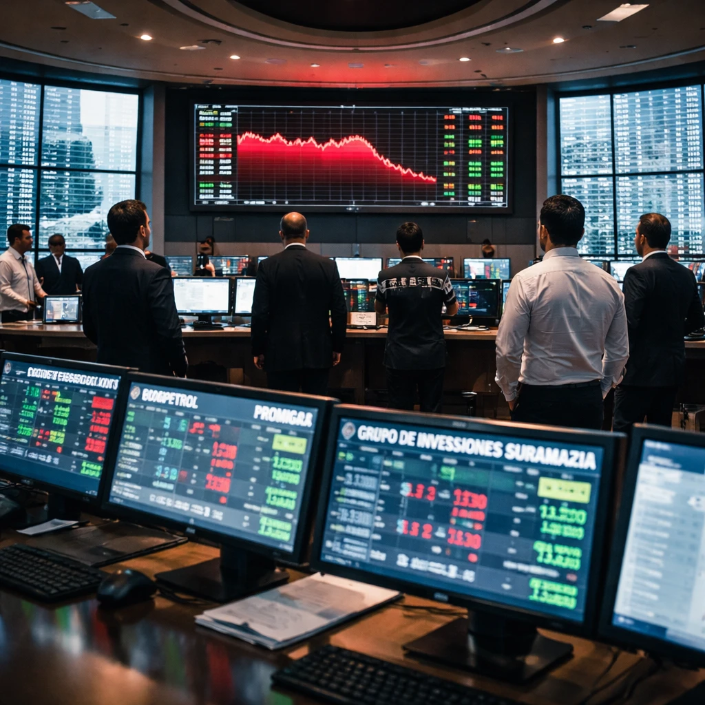 Colombian equities slip as COLCAP hits three-month trough