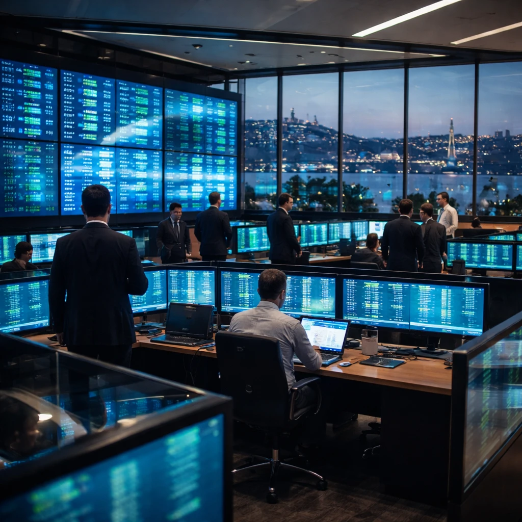 Turkish Equities Slip as Financial and Investment Names Weigh on BIST 100