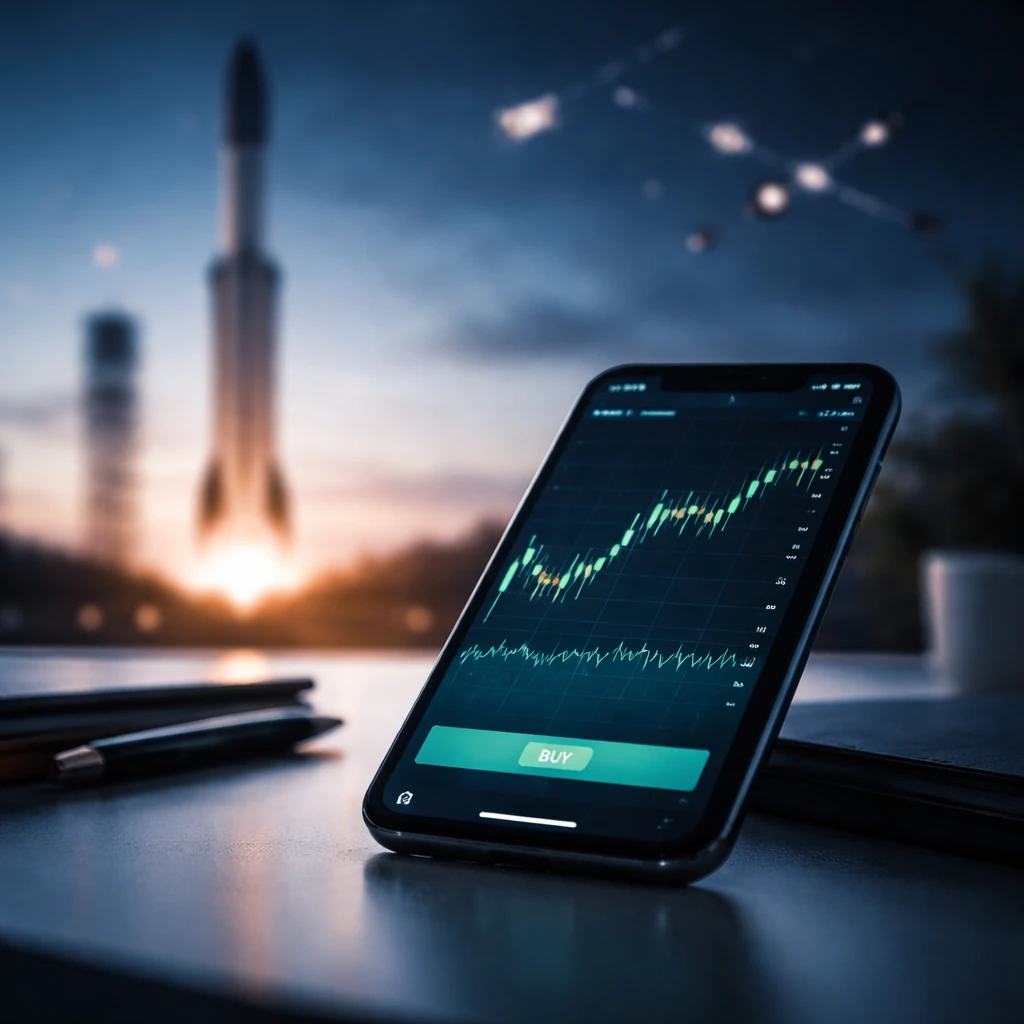 Robinhood Shares Tick Higher After Report It Seeks Retail Allocation in SpaceX IPO