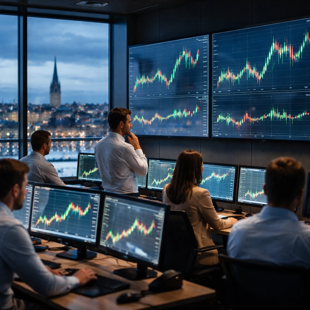 Stockholm market edges up as industrials and tech lift OMX Stockholm 30