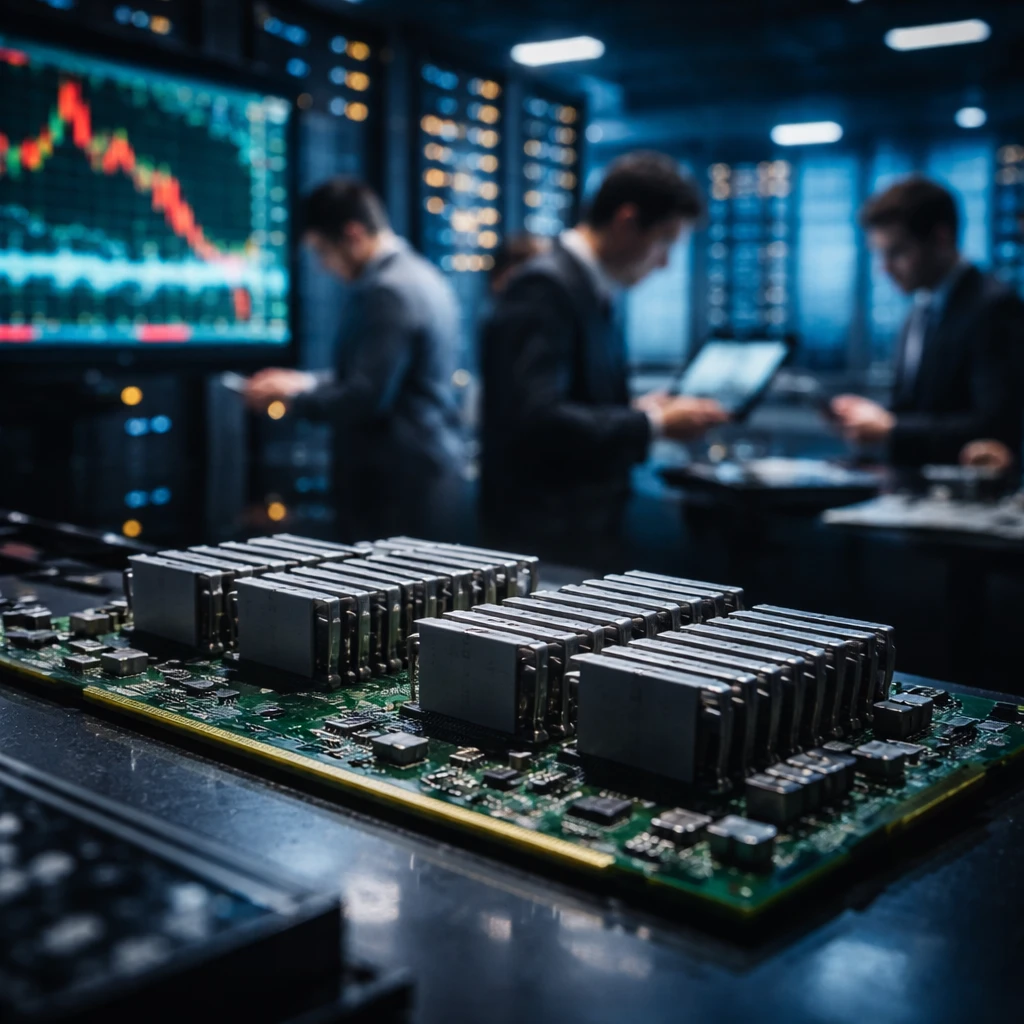 Micron Plunges 13% as AI Demand Questions and IPO Flows Weigh on Shares
