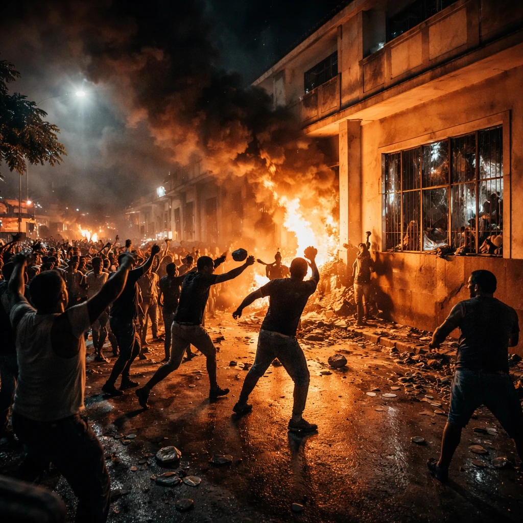 Riot Erupts in Cuban Town as Protest Over Power Cuts Turns Violent