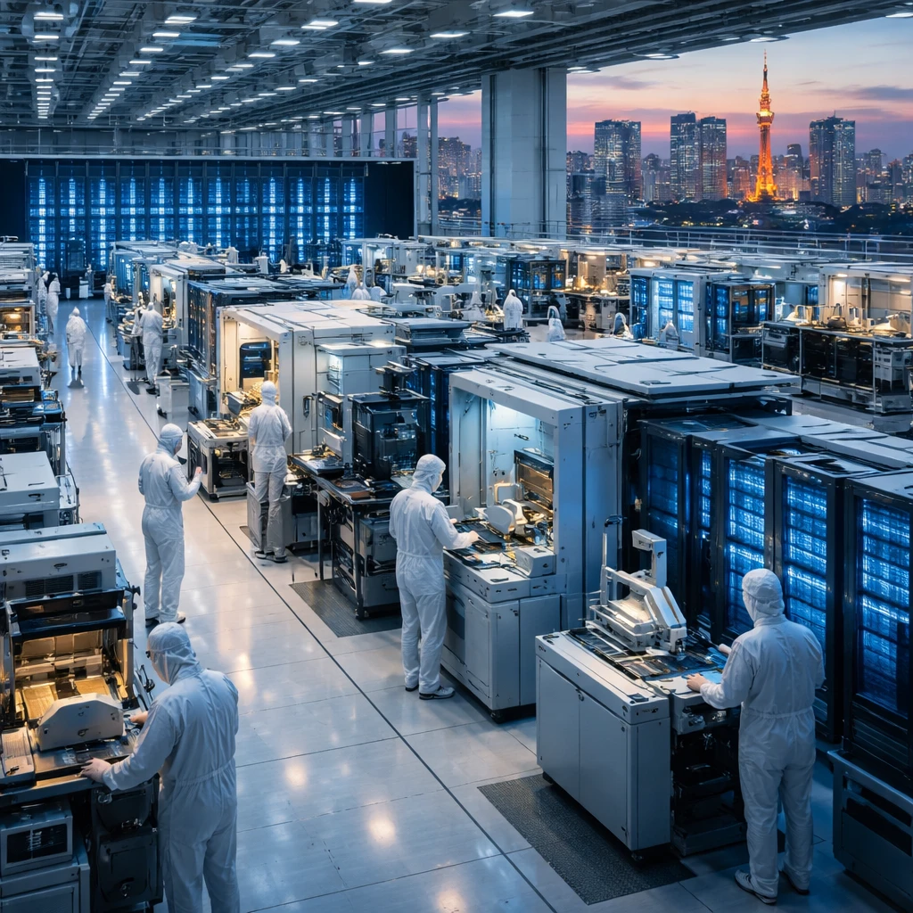 Japan Tech Stocks Rally After Report of Massive 'Physical AI' Investment Plan