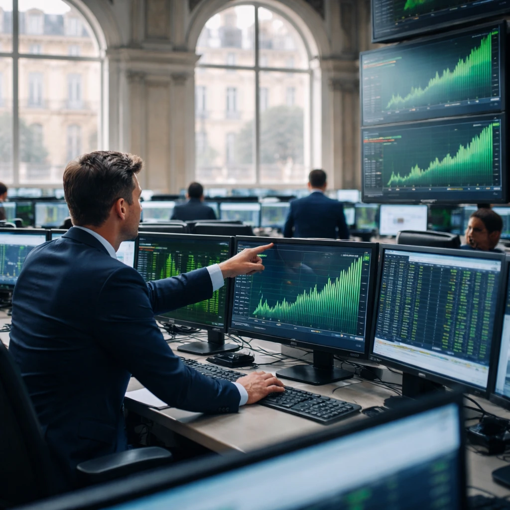 Paris Stocks Rise; CAC 40 Advances 1.76% as Industrials, Materials and Financials Lead Gains