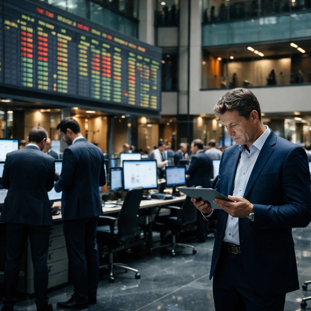 AEX slips as consumer, industrial and financial names weigh on Amsterdam market