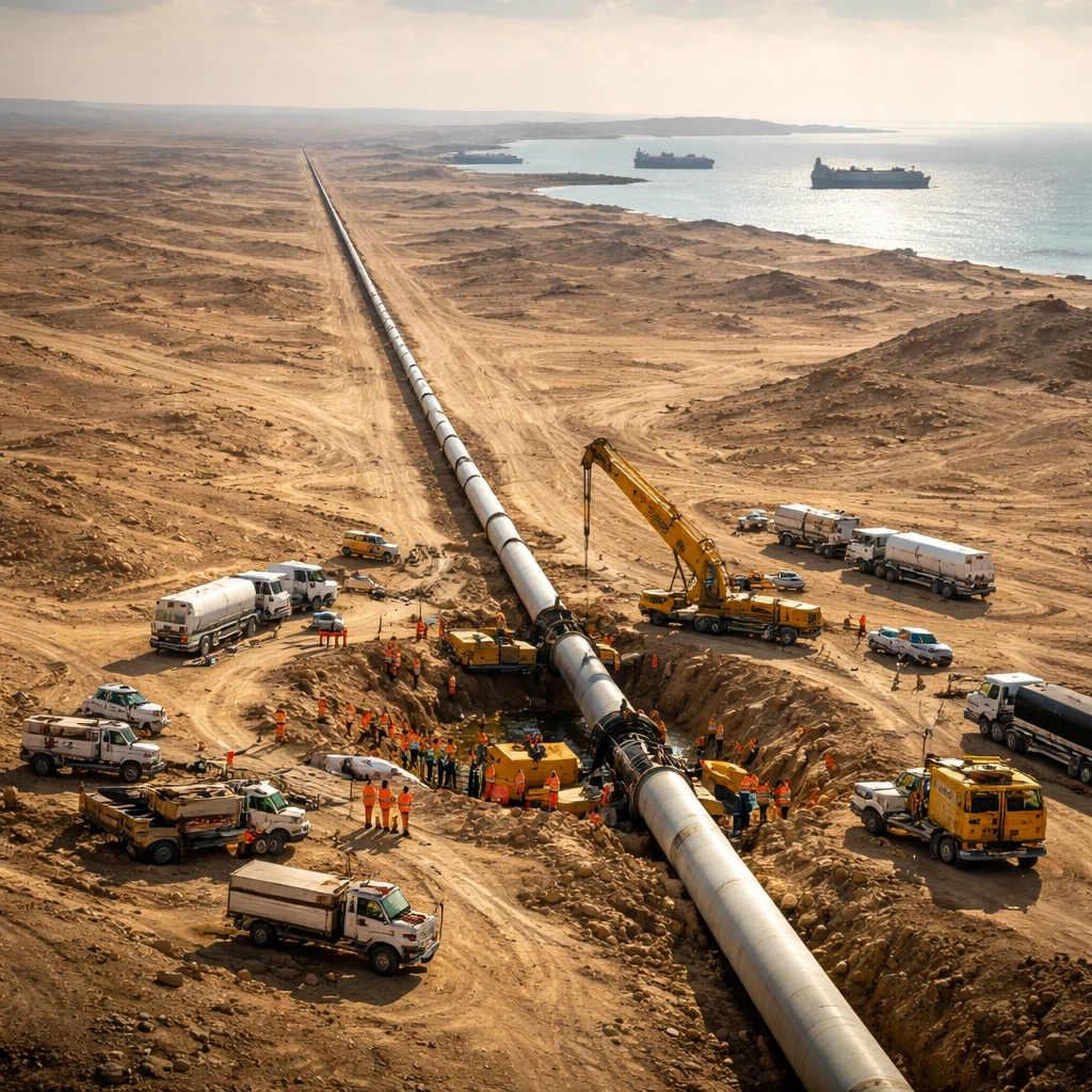 Aramco moves to bypass damaged East-West pipeline, eyes half-capacity restart within days