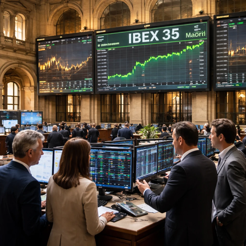 Spanish Stocks End Higher; IBEX 35 Gains 1.14% as Consumer Goods and Financials Lead