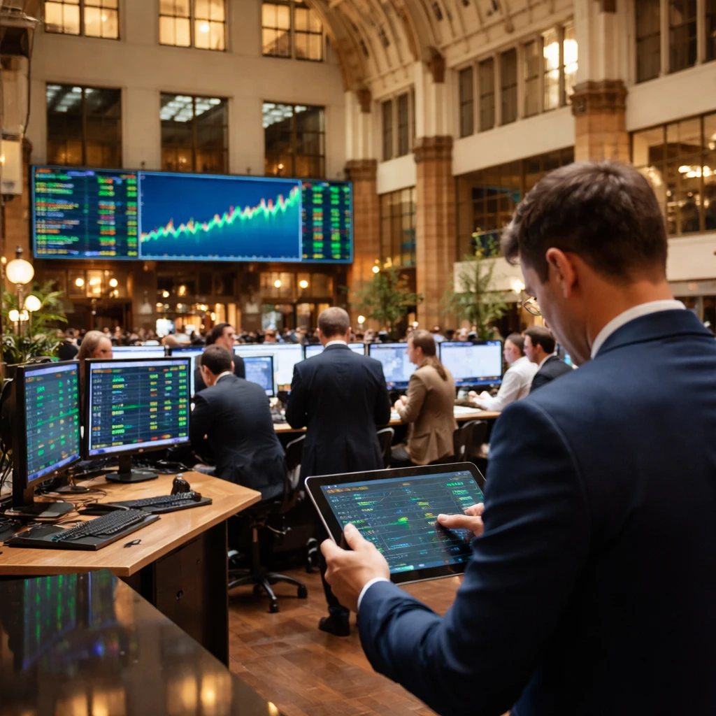 AEX Inches Higher to Record Close as Basic Materials, Healthcare and Financials Lead Market