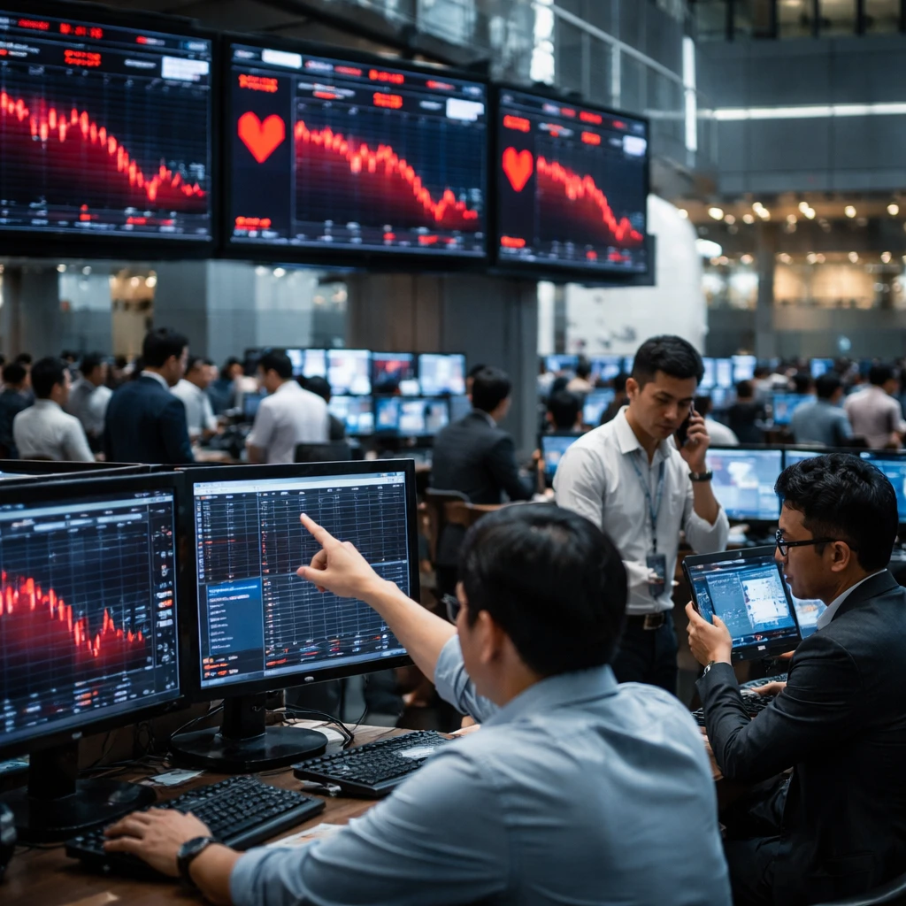 Jakarta Stocks Slip as IDX Composite Hits Fresh 52-Week Low