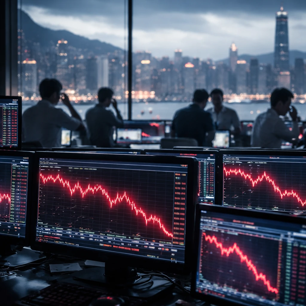 Asia-focused bank and insurer shares tumble after report of tightened Hong Kong account checks