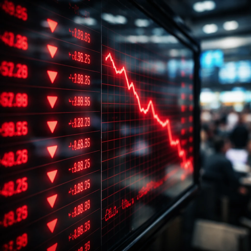 Tel Aviv stocks close lower as TA-35 falls 1.22%; real estate, tech and insurance lead declines