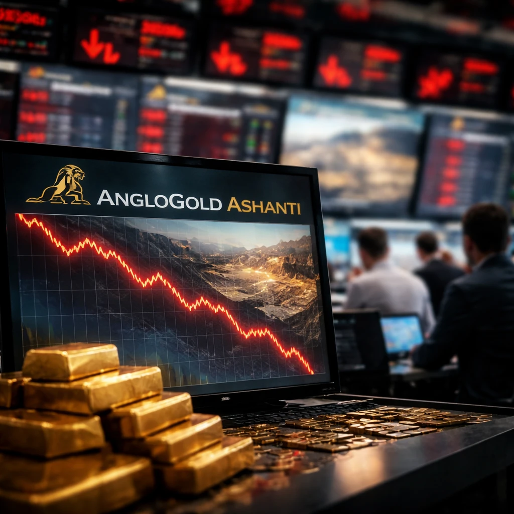 AngloGold Ashanti Slides After BMO Downgrade, Q2 Results Fall Short of Estimates