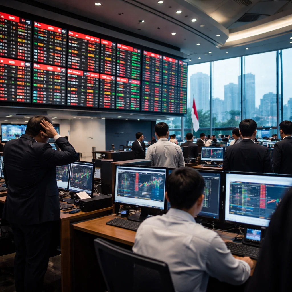 Jakarta bourse slides as infrastructure, financials and agriculture drag index down