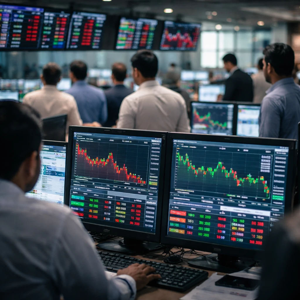 Indian Markets Slip as Metals, Energy and FMCG Weigh on Indexes