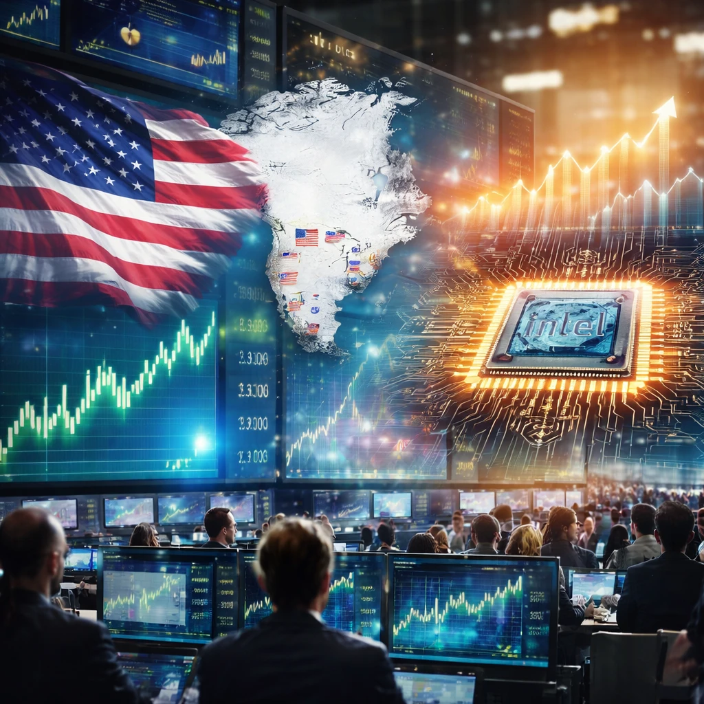 Markets Gain Confidence as Trump Reverses Greenland Tariff Threat and Intel Earnings Loom