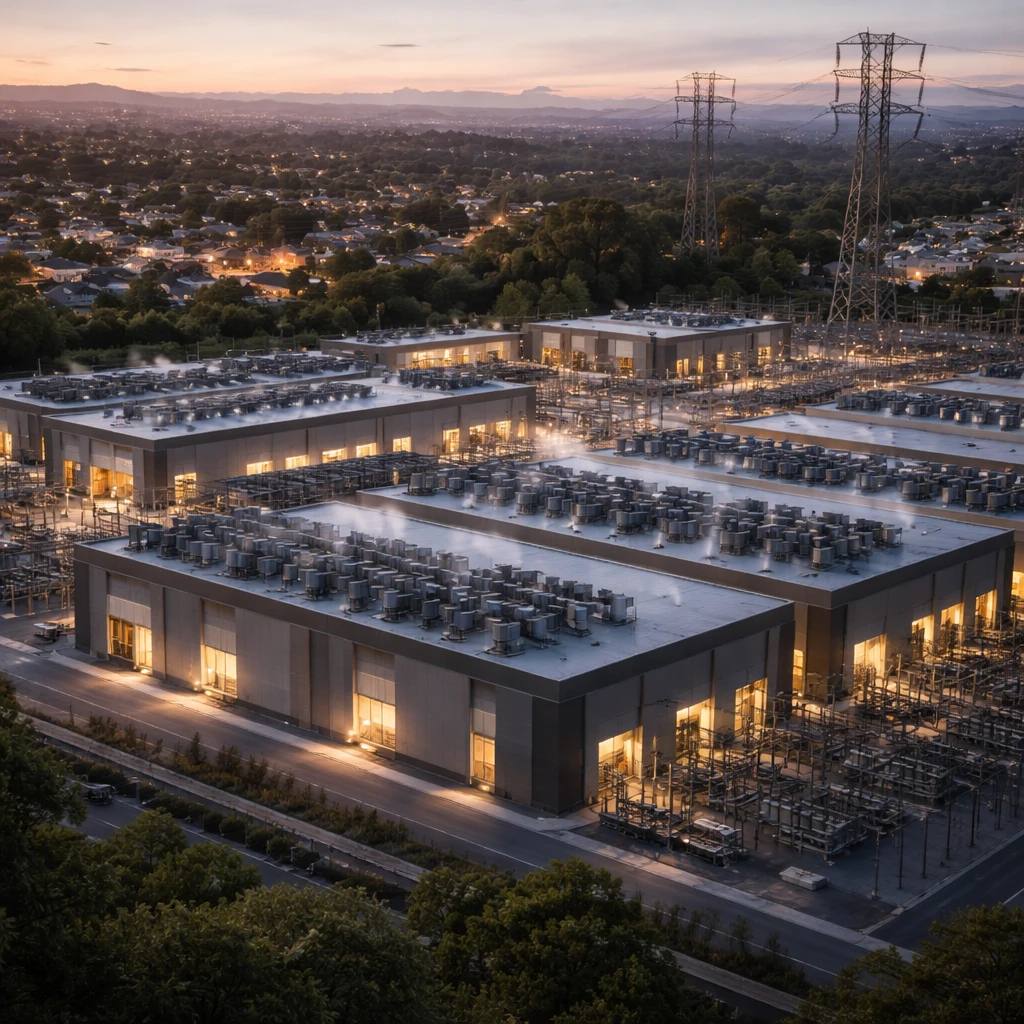 Big Tech Agrees to Curb Power Impact of AI Data Centers