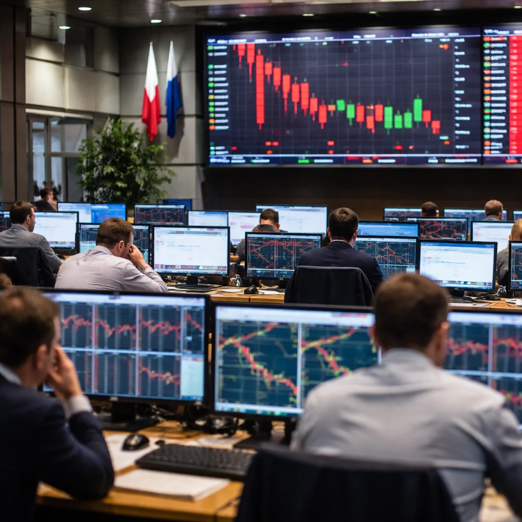 Warsaw Shares Slip as Construction, Media and Materials Weigh on WIG30