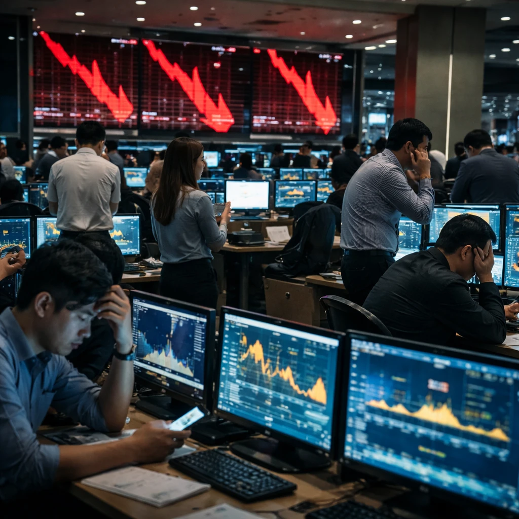 Jakarta Stocks Slide Nearly 2% as Infrastructure, Financials and Agriculture Weigh on Index