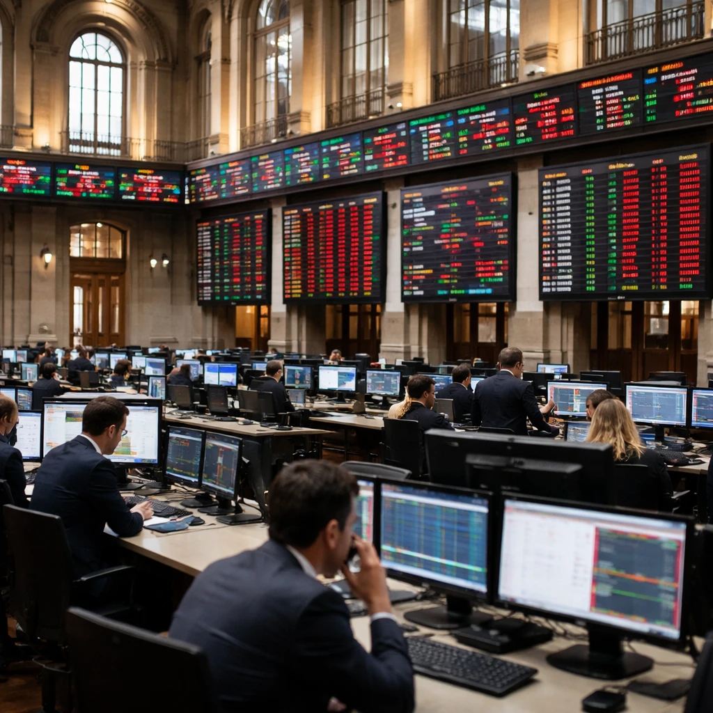 Madrid Stocks Retreat; IBEX 35 Posts 2.39% Drop to One-Month Low