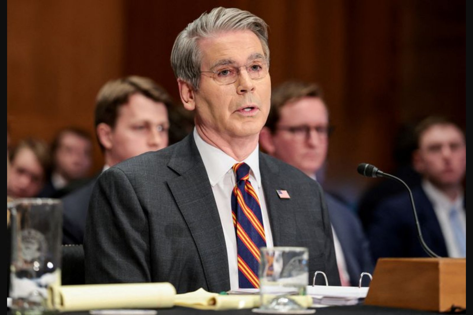 Bessent Says Core U.S. Inflation Will Fall Further; Urges Fed to Start Cutting Rates