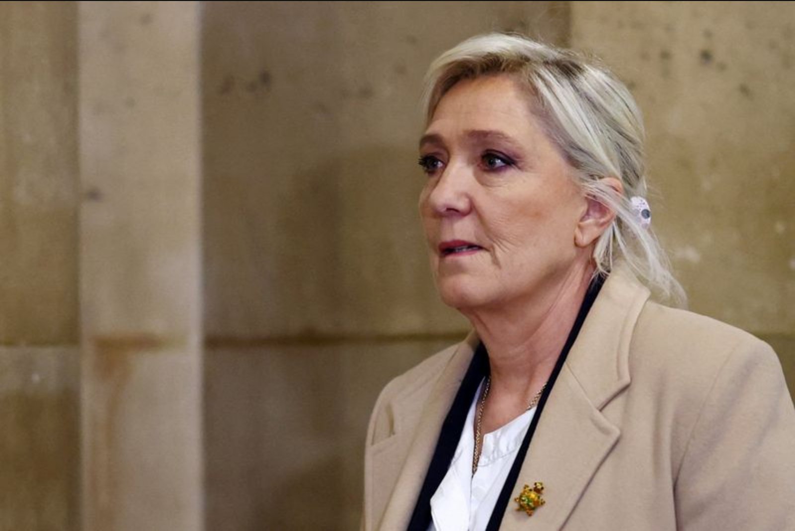 Le Pen’s Lawyers Tell Appeals Court She Lacked Intent to Commit Offence