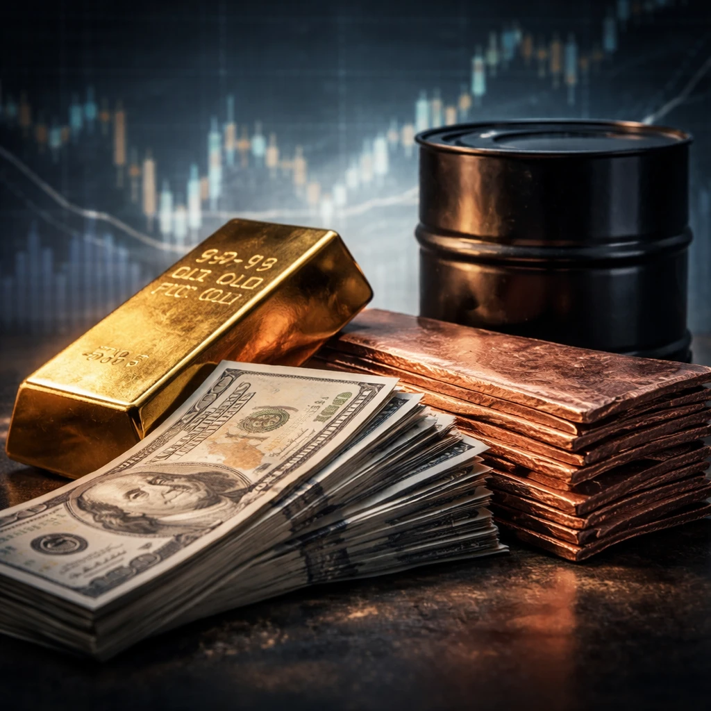 BCA's MacroQuant Sees Dollar Weakness; Boosts Oil, Copper and Gold Calls