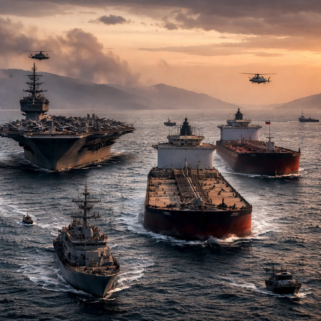 U.S. Weighs Military Escorts for Tankers in the Strait of Hormuz