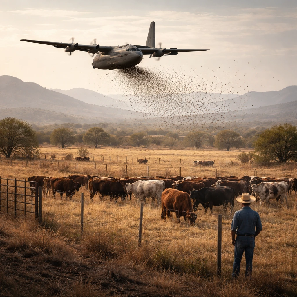 New World Screwworm Cases Accelerate, Encroaching Toward U.S. Border