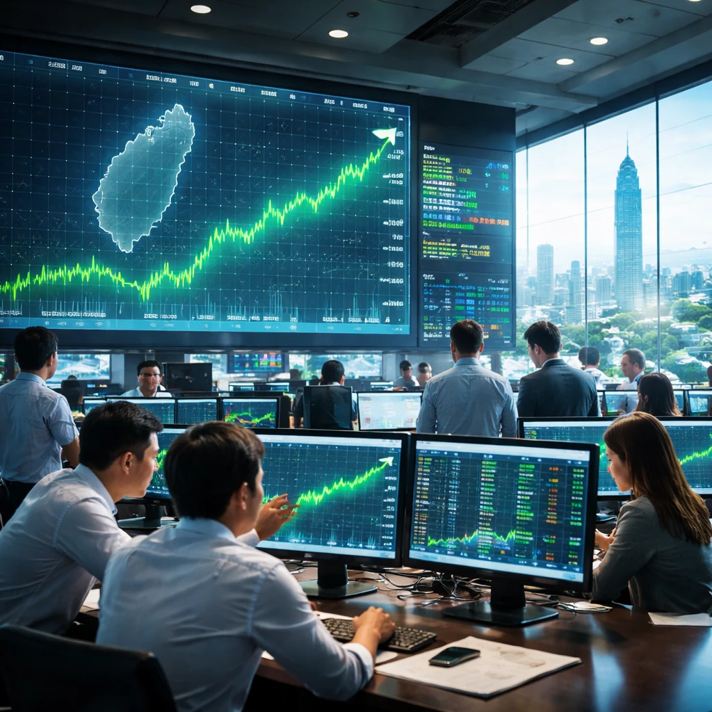 Taiwan market climbs as Glass, Plastic and Electricity sectors drive gains; Taiwan Weighted up 2.36%