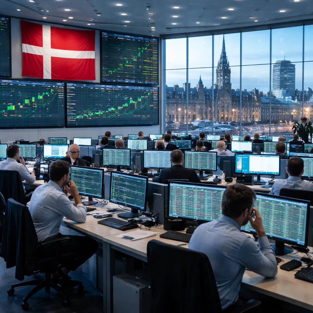Copenhagen Stocks Close Higher as OMX C25 Hits Six-Month Peak