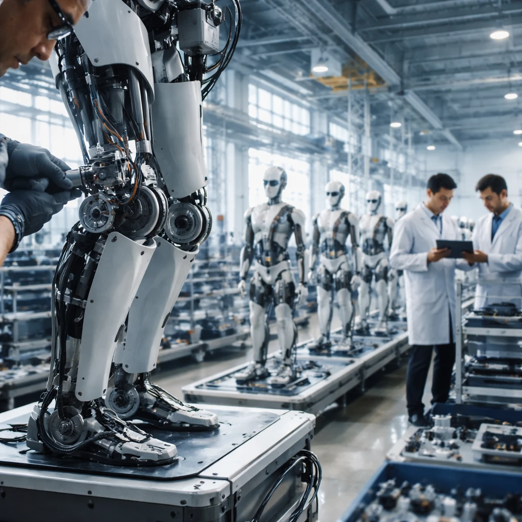 Humanoid robotics competition tightens as U.S. and China jostle over chips, actuators and factories