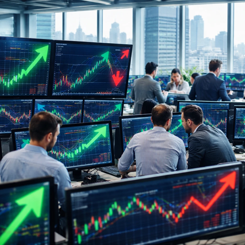 Major Tech Names Drive Midweek Swings as Select Industrials Retreat