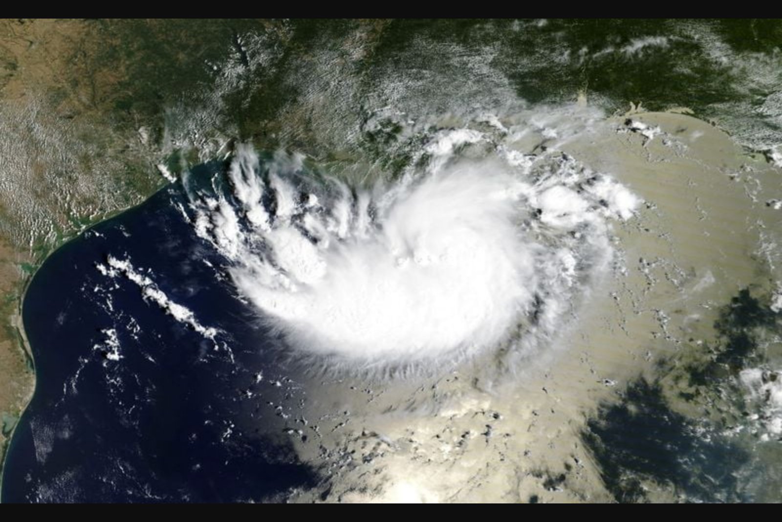 Tropical Storm Edouard comes ashore near Texas-Louisiana border, brings heavy rain and gusty winds