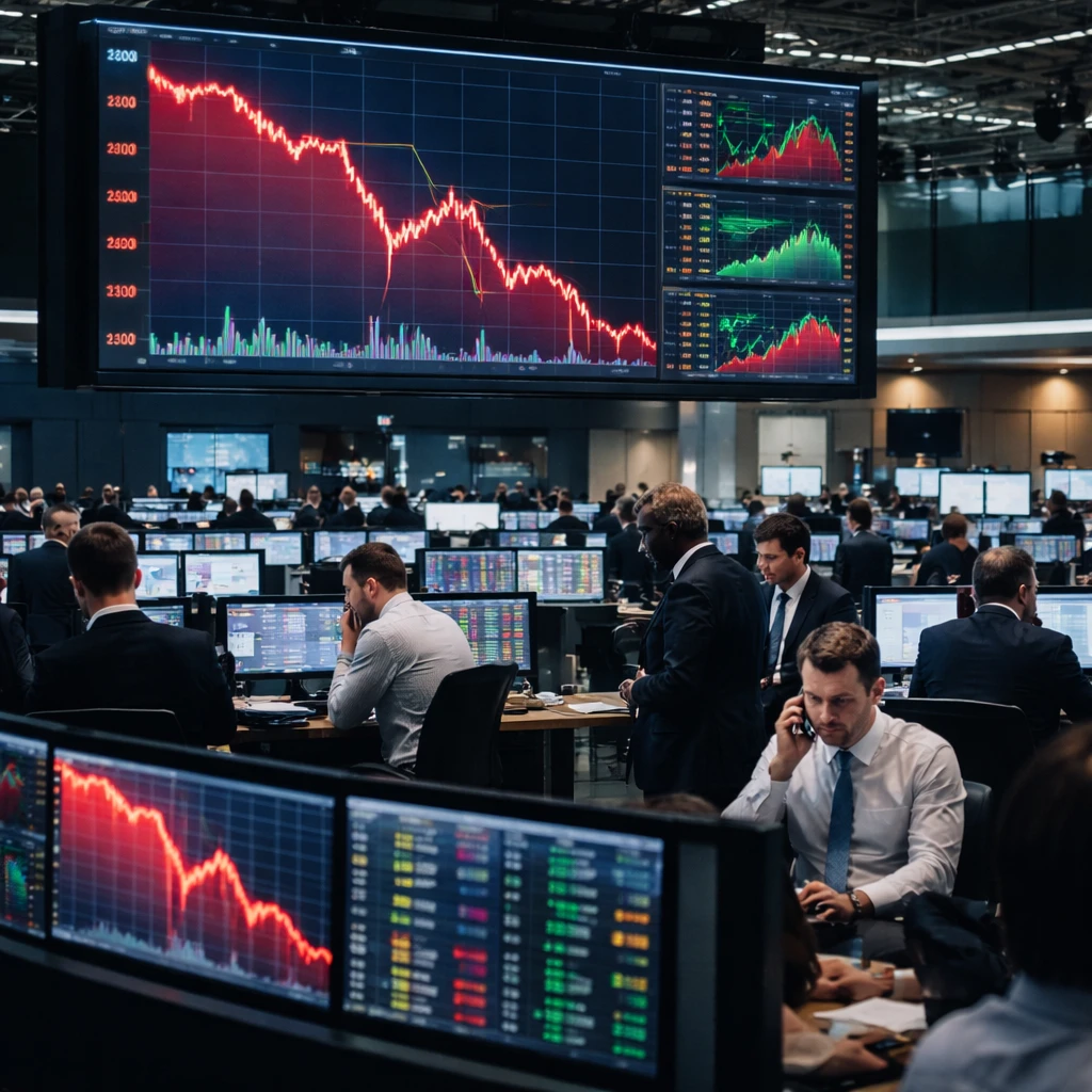 German Equities Retreat; DAX Sinks 2.42% as Retail and Transport Stocks Lead Declines