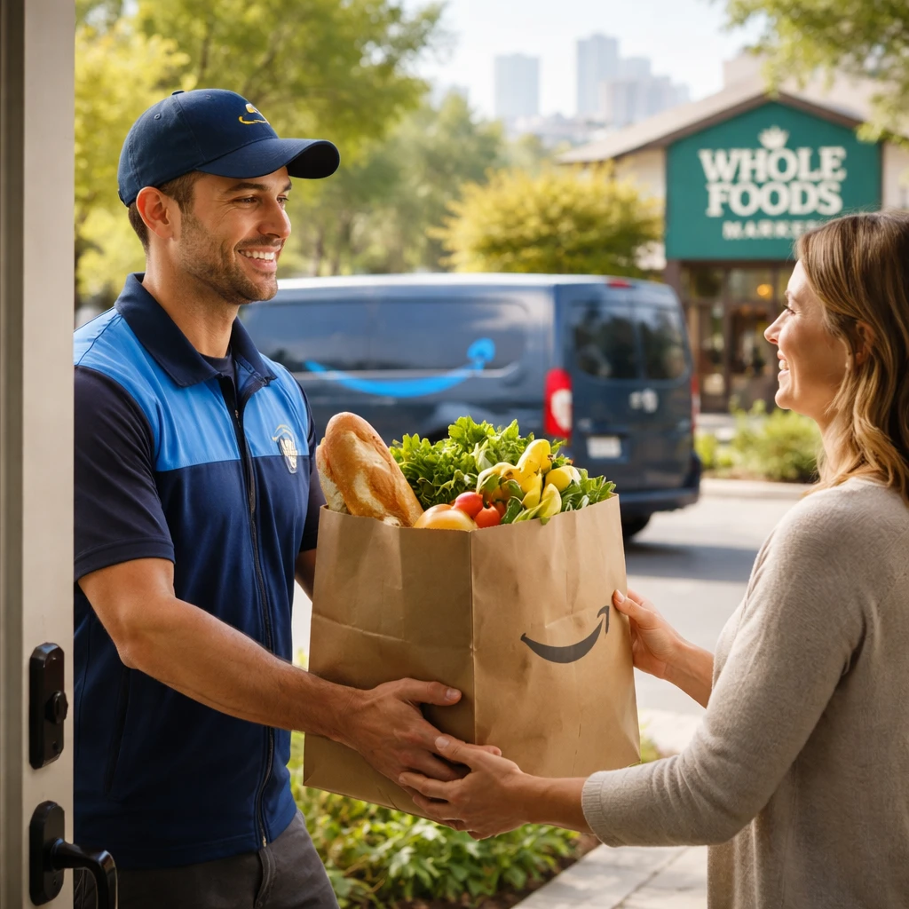 Evercore Says Amazon Grocery Push Is Picking Up Steam; Outperform Rating Reiterated