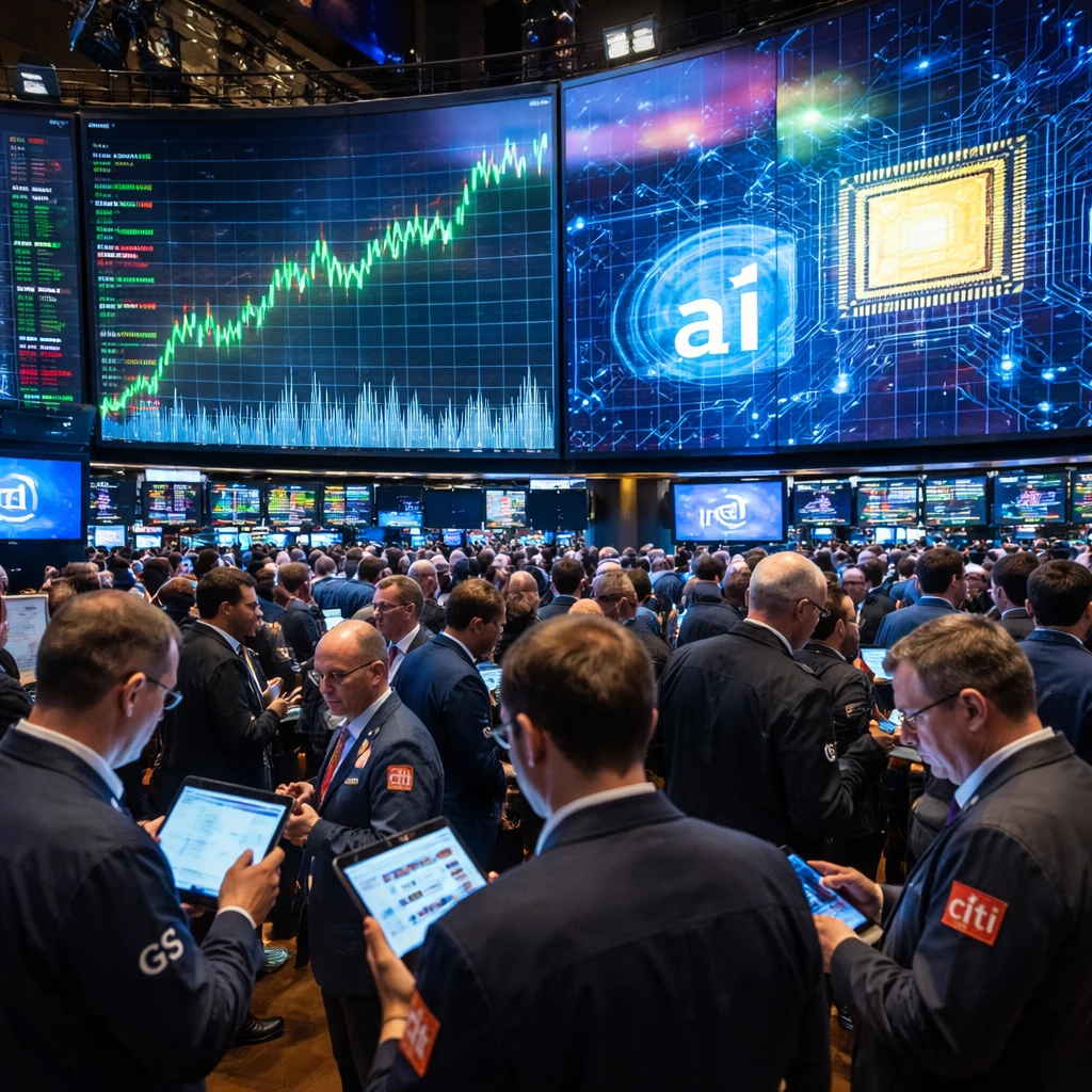 US Stock Futures Show Stability Following Greenland Trade Easing; Intel Shares Drop After Weak Guidance