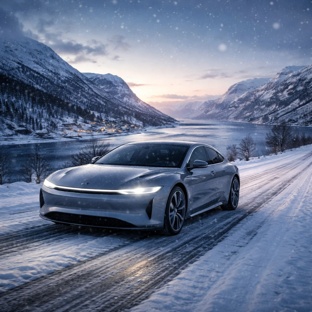 Lucid Air Grand Touring Tops NAF Winter Range Test, Shares Tick Higher