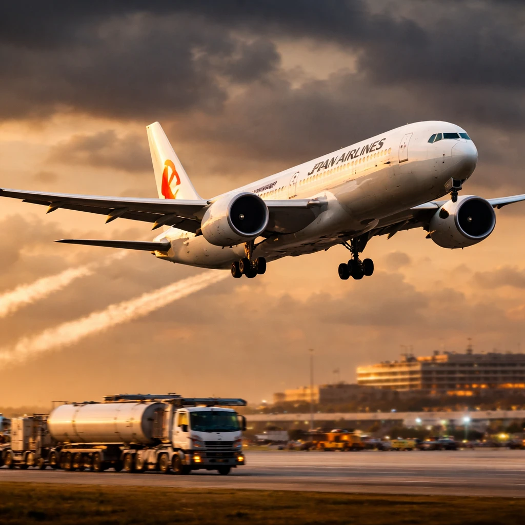 Japan Airlines Shares Fall After Sharp Slide in Quarterly Operating Profit