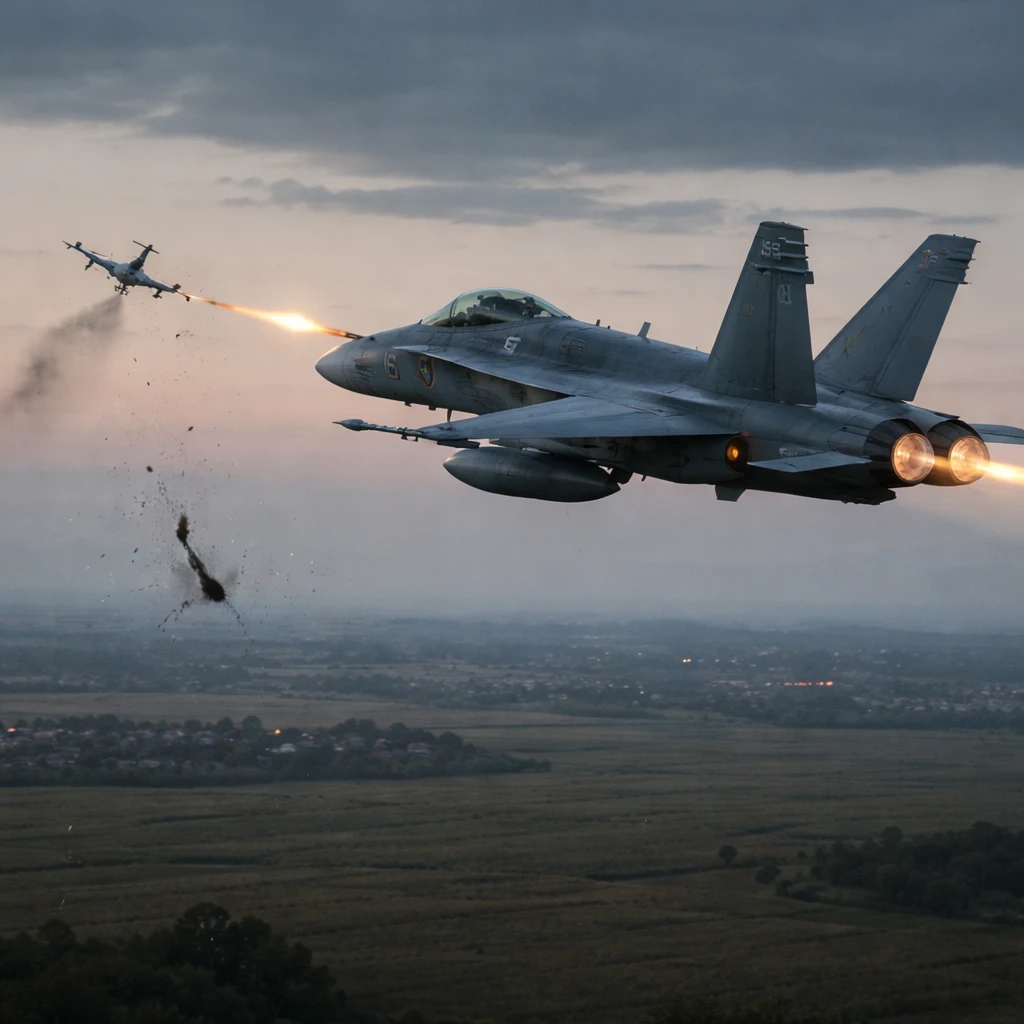 Romania Downs Drone That Violated Its Airspace, NATO Jet Involved