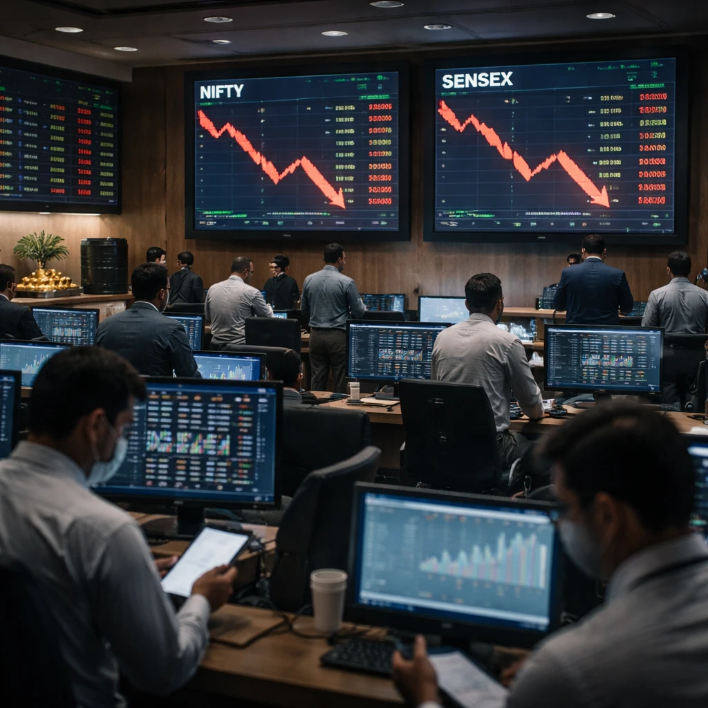 Indian Equities Slip as Consumer Durables, FMCG and Healthcare Weigh on Indexes