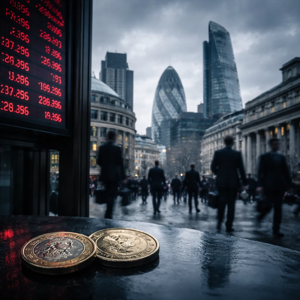 UK blue chips slide as Middle East tensions and weak pound weigh; budget and earnings in spotlight