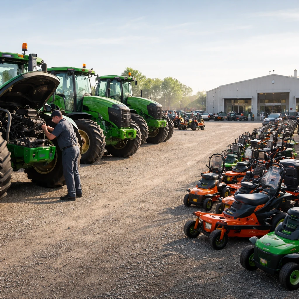 DA Davidson: Dealer Dollar Sales Down for Farm Equipment, Turf Segment Shows Gains