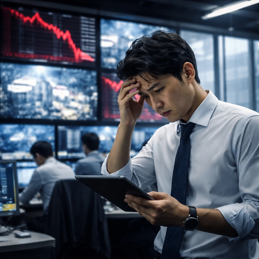KOSPI Nears Bear-Market Territory as Chip Stocks Plunge Despite Samsung Profit Beat