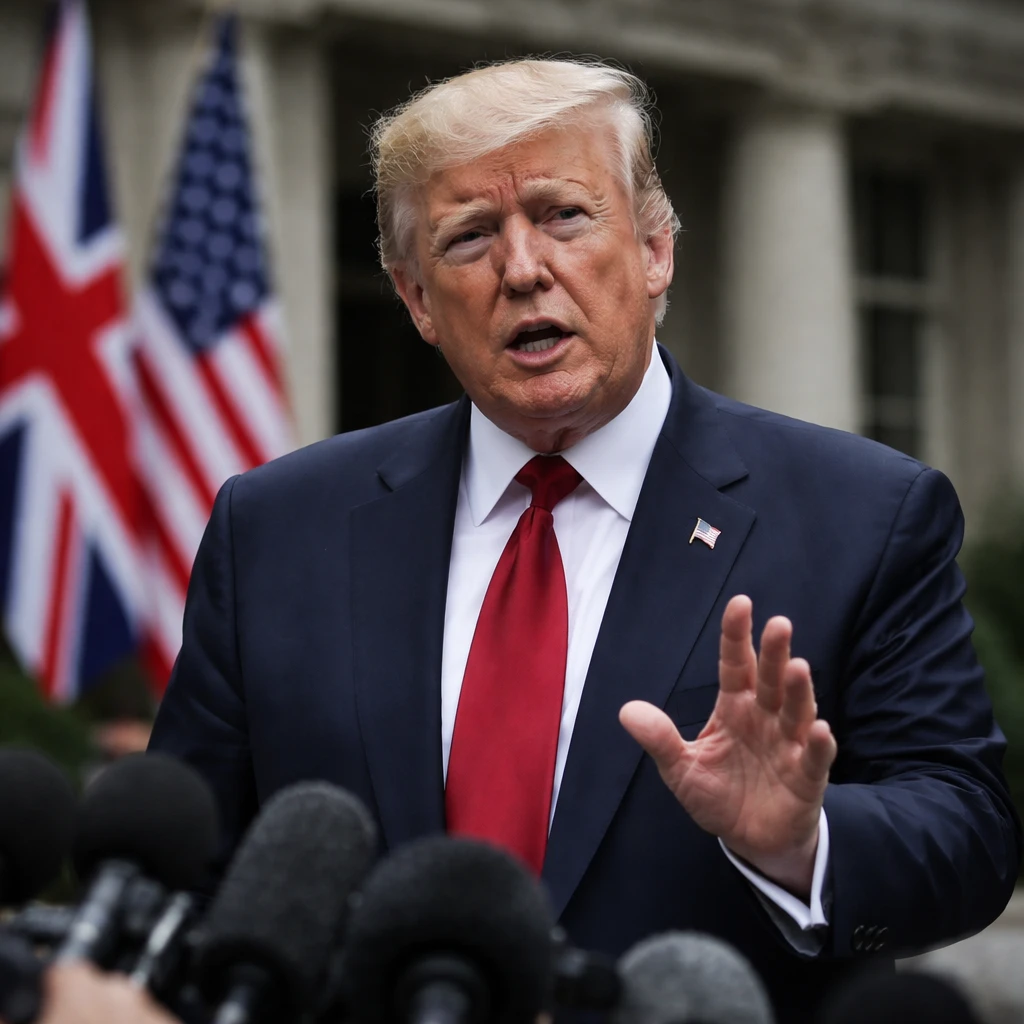 Trump Says U.K. Ties Have Frayed After Starmer Hesitates on Military Support