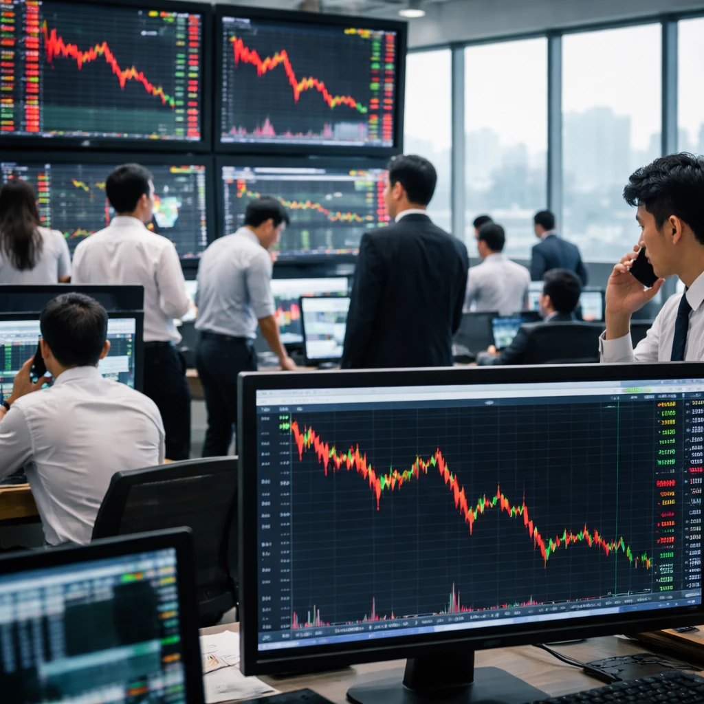 Asian Shares Dip as Tech Losses Persist; Japan Holds Ground Ahead of Election, Australia Slips on RBA Hawkishness