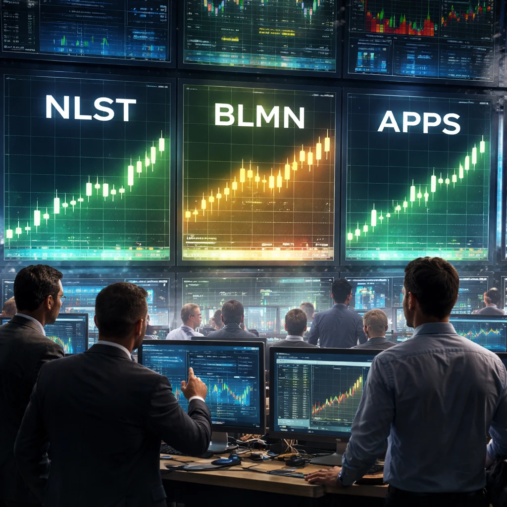 Netlist, Bloomin Brands and Digital Turbine Drive Sharp Intraday Gains